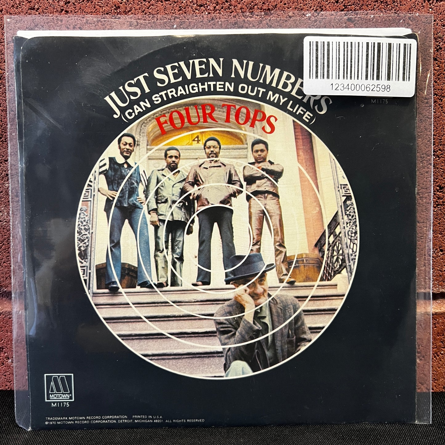 Used Vinyl: Four Tops "Just Seven Numbers" 7"