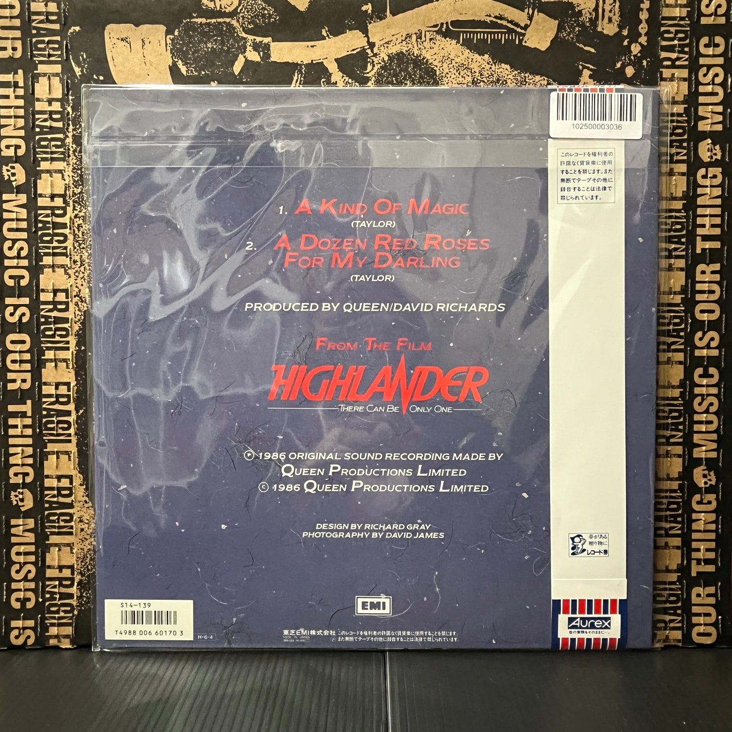 Used Vinyl: Queen "A Kind Of Magic" 12" (1986 Japanese Press)