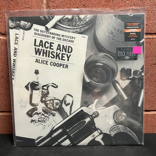 Used Vinyl: Alice Cooper "Lace And Whiskey" LP (Whiskey Brown Vinyl)