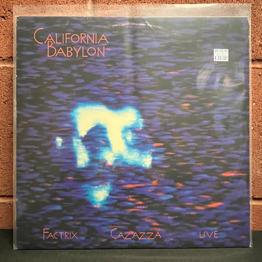 Used Vinyl: Factrix and Monte Cazazza "California Babylon" LP (Original pressing)