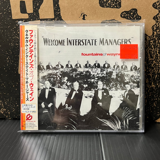 Used CD: Fountains Of Wayne "Welcome Interstate Managers" CD (2003 Japanese Press)