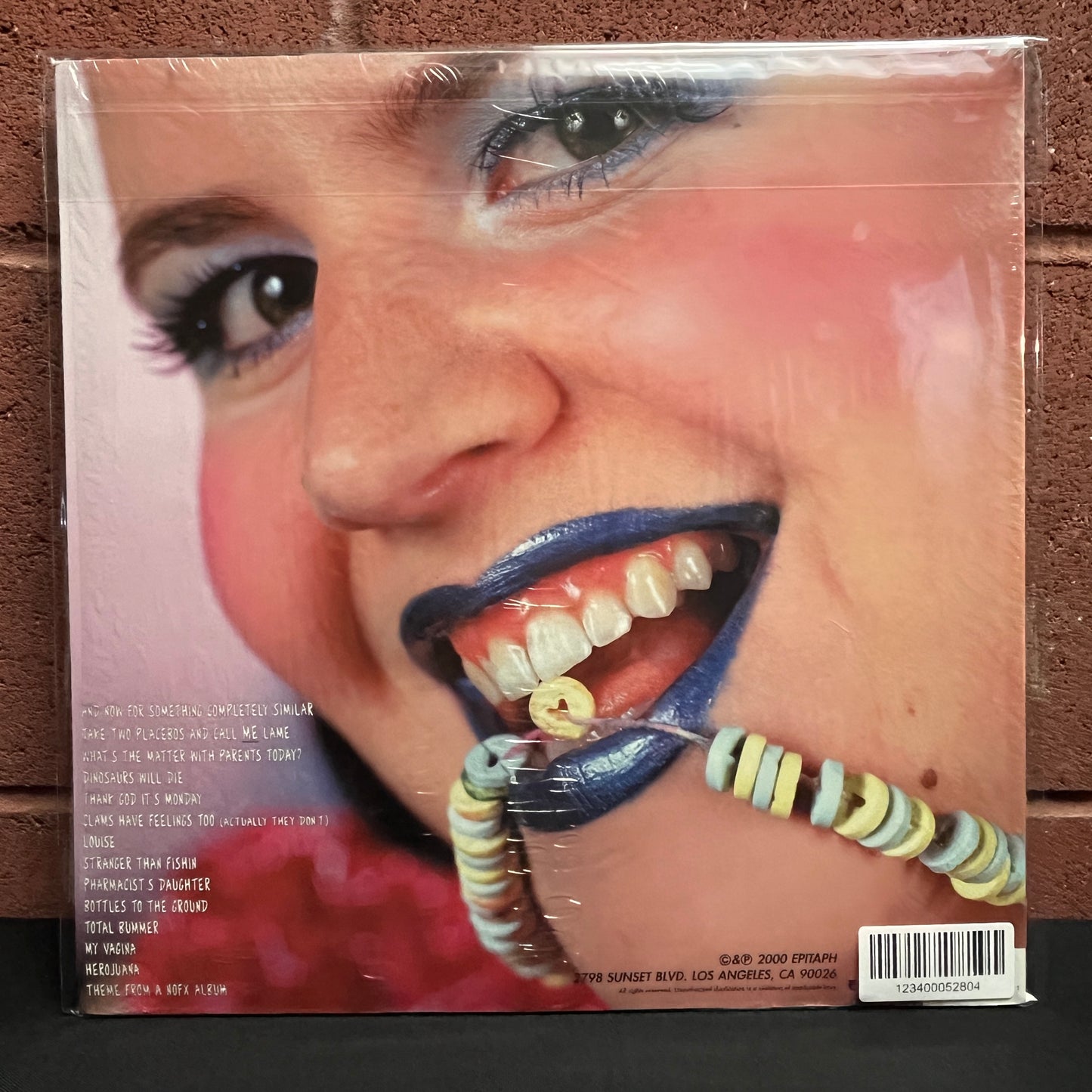 Used Vinyl: NOFX "Pump Up The Valuum" LP (Blue vinyl, from 2013 box set)