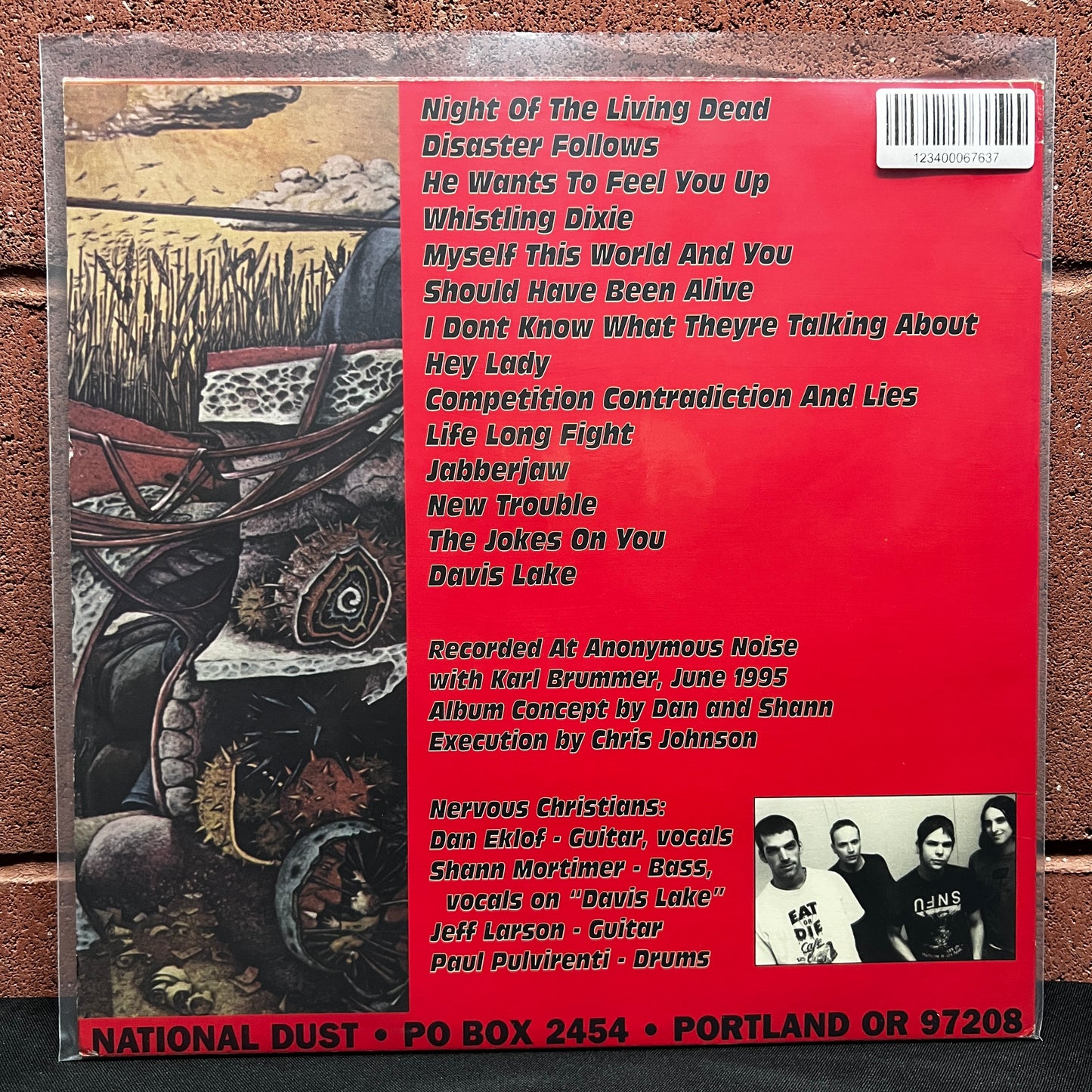 Used Vinyl: Nervous Christians "Revenge Is A Dish Best Served Cold" LP (1995 Press)