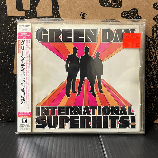 Used CD: Green Day "International Superhits!" CD (2002 Japanese Press )