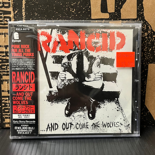 Used CD: Rancid "..And Out Come The Wolves" CD (1995 Japanese Press)