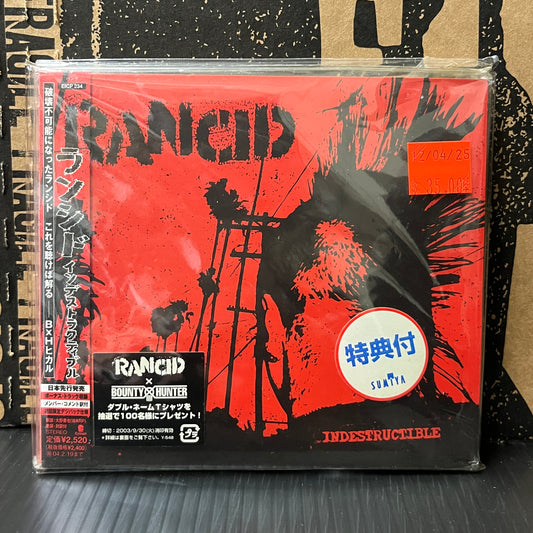 Used CD: Rancid "Indestructible" CD (2003 Japanese Press)