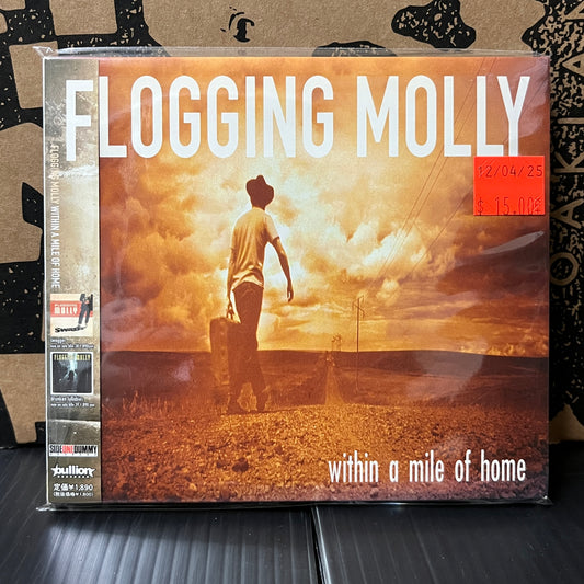 Used CD: Flogging Molly "Within A Mile Of Home" CD (2004 Japanese Press in Digipak)