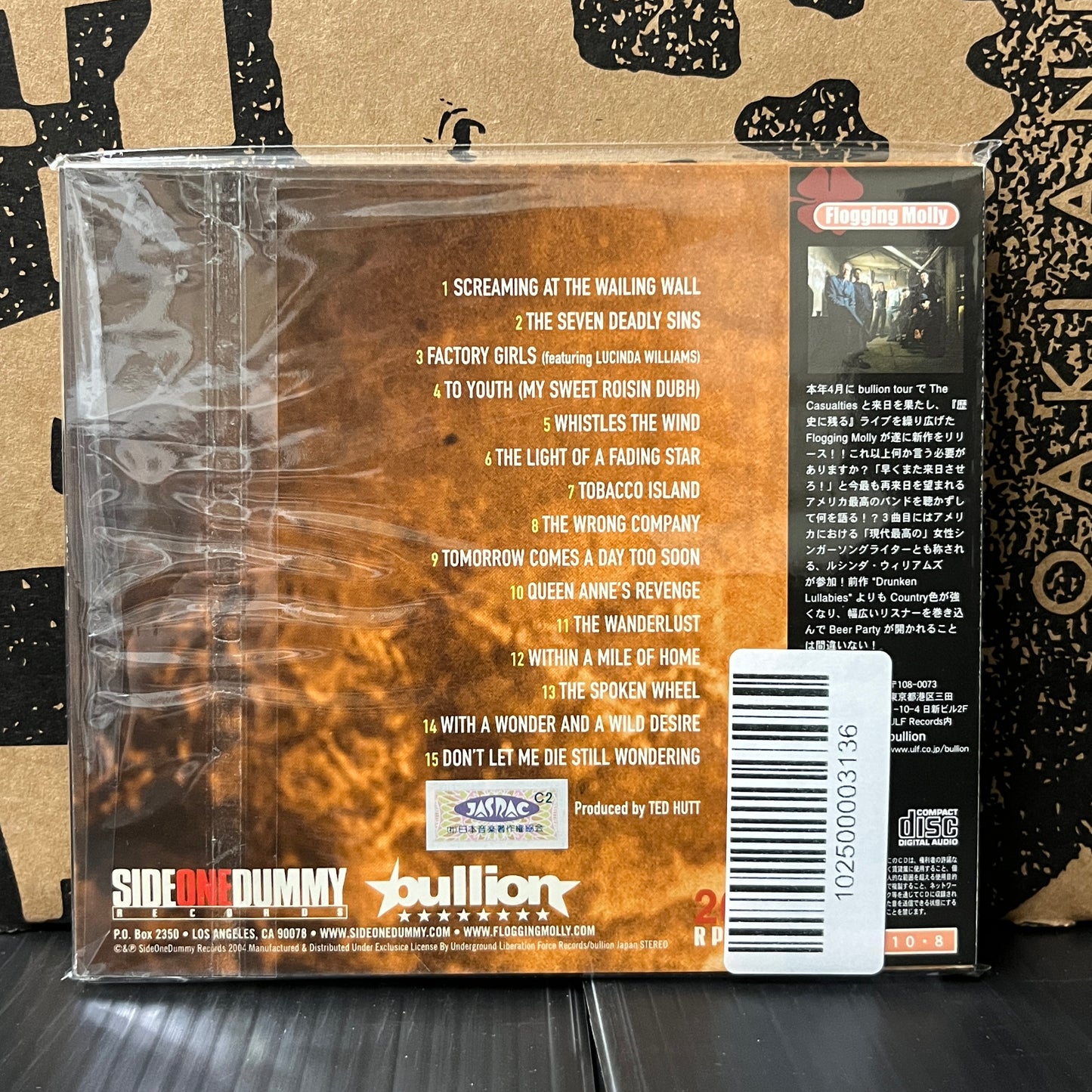 Used CD: Flogging Molly "Within A Mile Of Home" CD (2004 Japanese Press in Digipak)