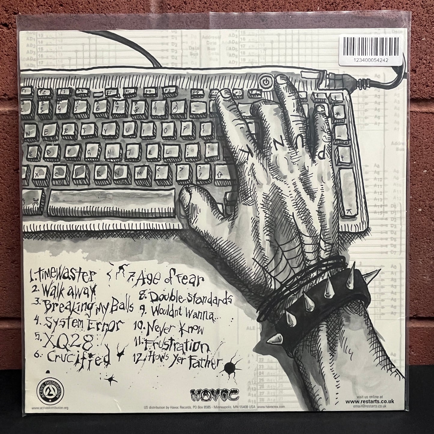 Used Vinyl: The Restarts "System Error" LP