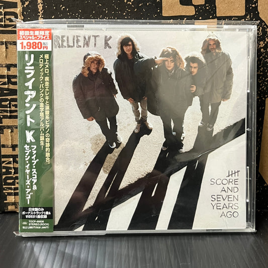 Used CD: Relient K "Five Score And Seven Years Ago" CD (2007 Japanese Press w/ Bonus Tracks)