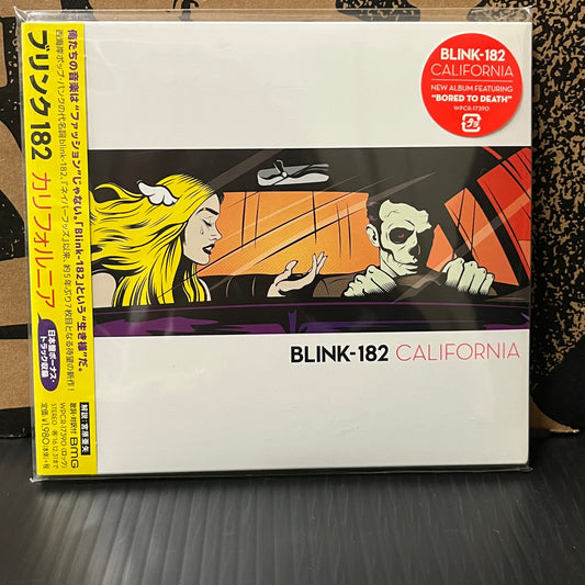 Used CD: Blink-182 "California" CD (2016 Japanese Press w/ Bonus Track)