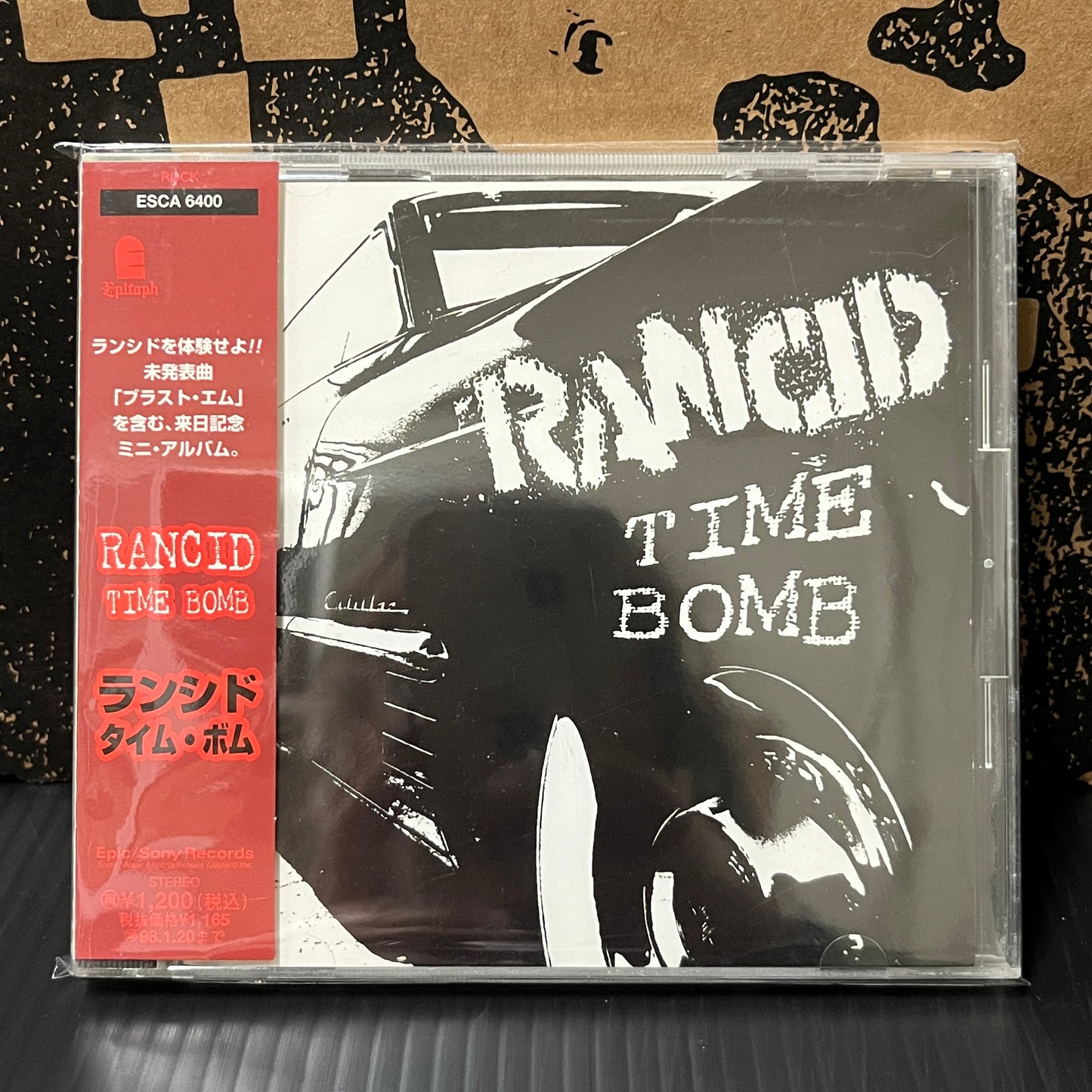 Used CD: Rancid "Time Bomb" CD (1996 Japanese Press)