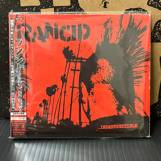 Used CD: Rancid "Indestructible" CD (2003 Japanese Press)