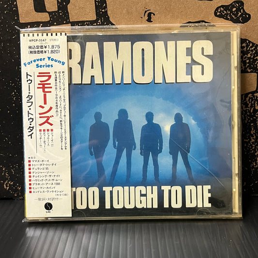 Used CD: Ramones "Too Tough To Die" CD (1990 Japanese Press)