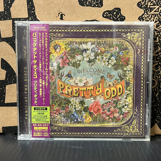 Used CD: Panic At The Disco "Pretty. Odd." CD (2008 Japanese Press w/ Bonus Tracks)