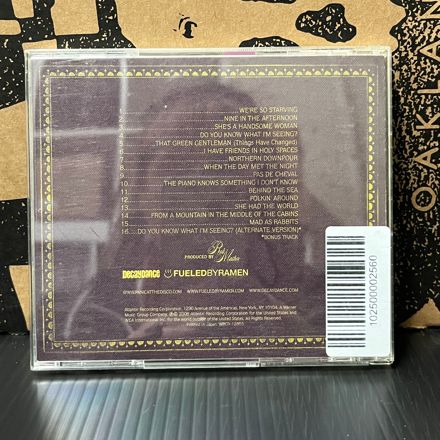 Used CD: Panic At The Disco "Pretty. Odd." CD (2008 Japanese Press w/ Bonus Tracks)