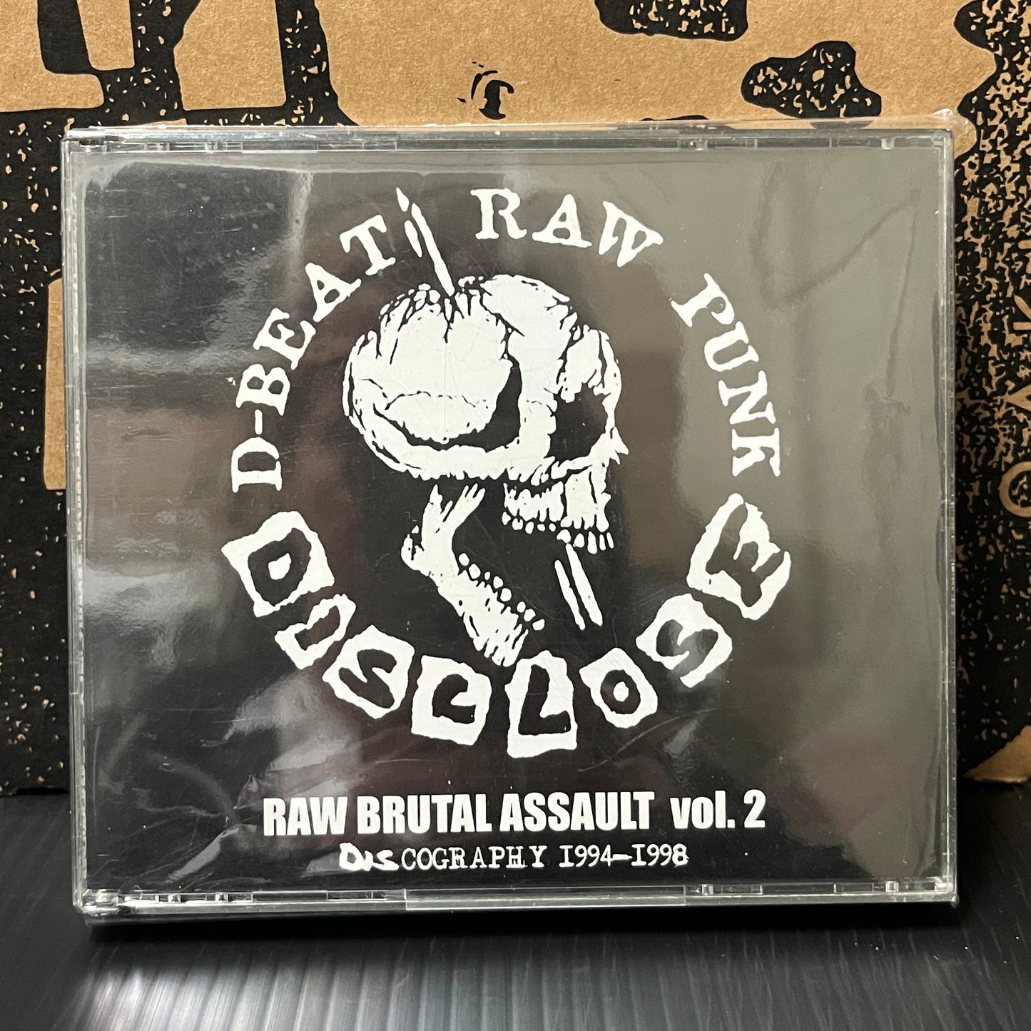 Used CD: Disclose "Raw Brutal Assault Vol. 2 Discography 1994-1998" 2xCD (203 Japanese Press)