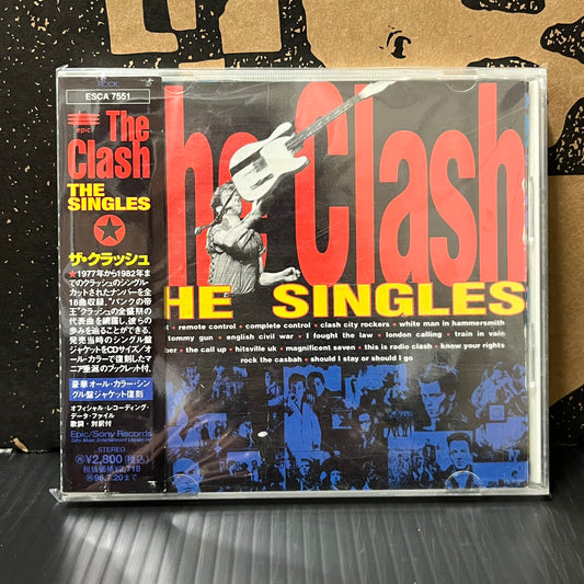 Used CD: The Clash "The Singles" CD (1994 Japanese Press)