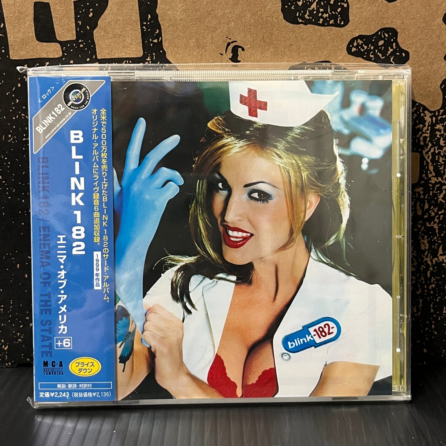 Used CD: Blink-182 "Enema Of The State" CD (2003 Japanese Press w/ Bonus Tracks)