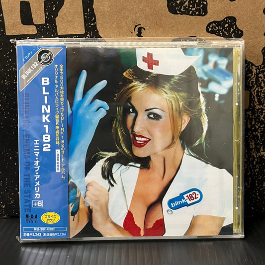 Used CD: Blink-182 "Enema Of The State" CD (2003 Japanese Press w/ Bonus Tracks)