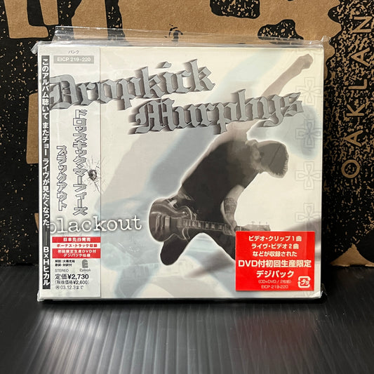 Used CD: Dropkick Murphys "Blackout" CD + DVD (2003 Japanese Press w/ Bonus Track)