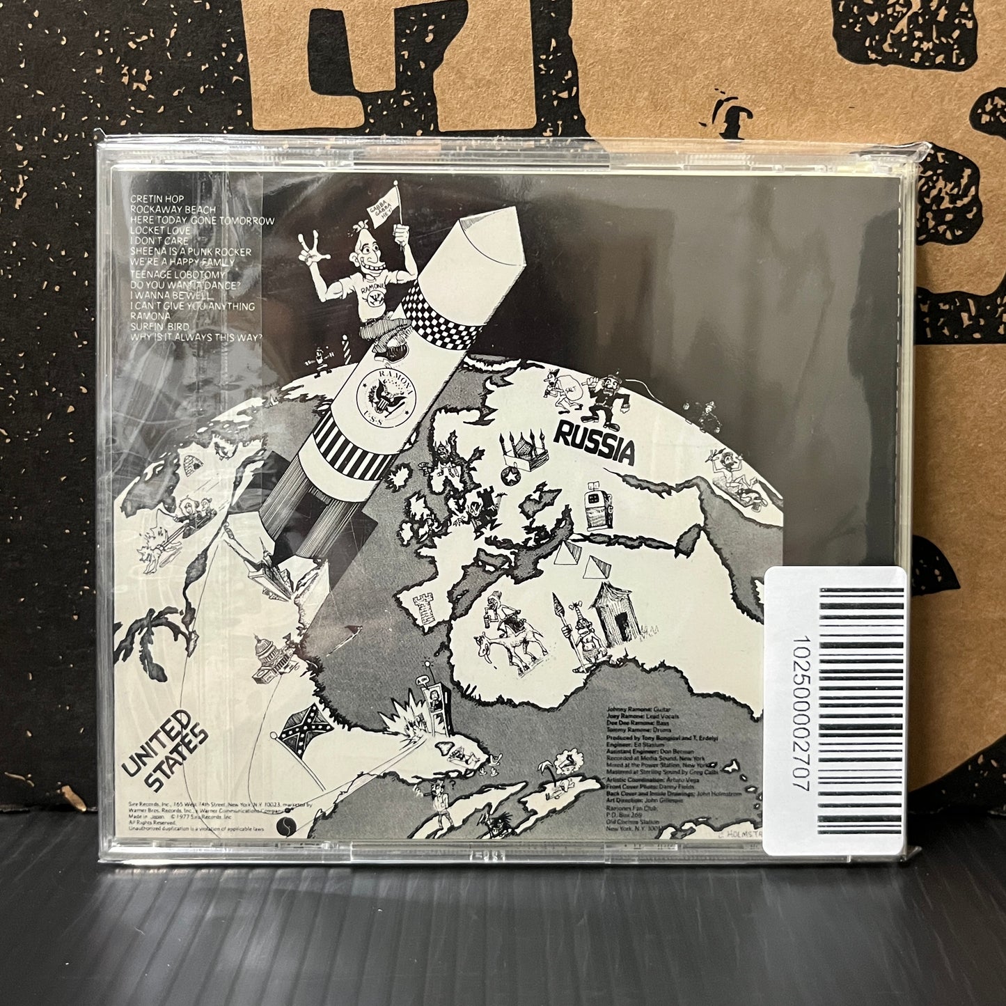 Used CD: Ramones "Rocket To Russia" CD (1990 Japanese Press)