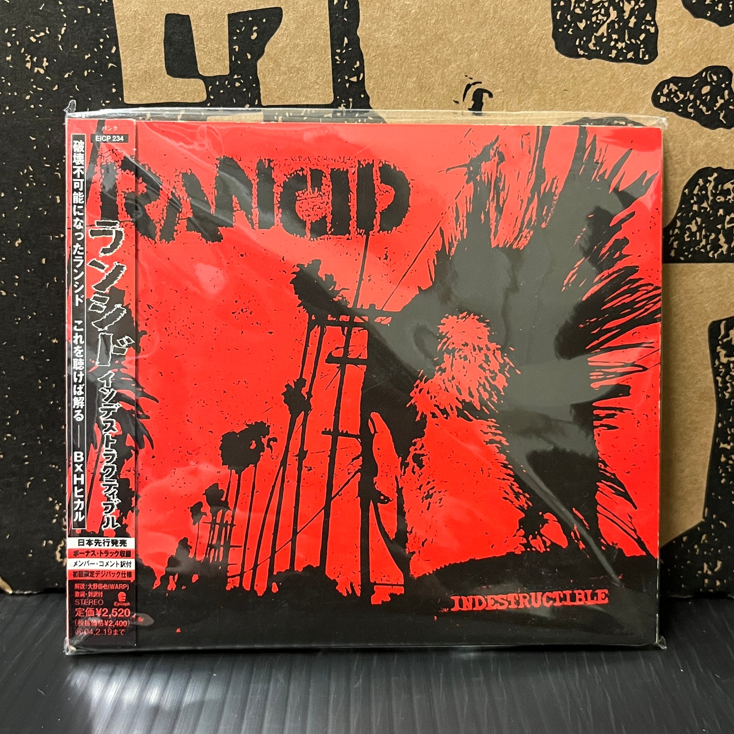 Used CD: Rancid "Indestructable" CD (First Japanese Press With Bonus Track)
