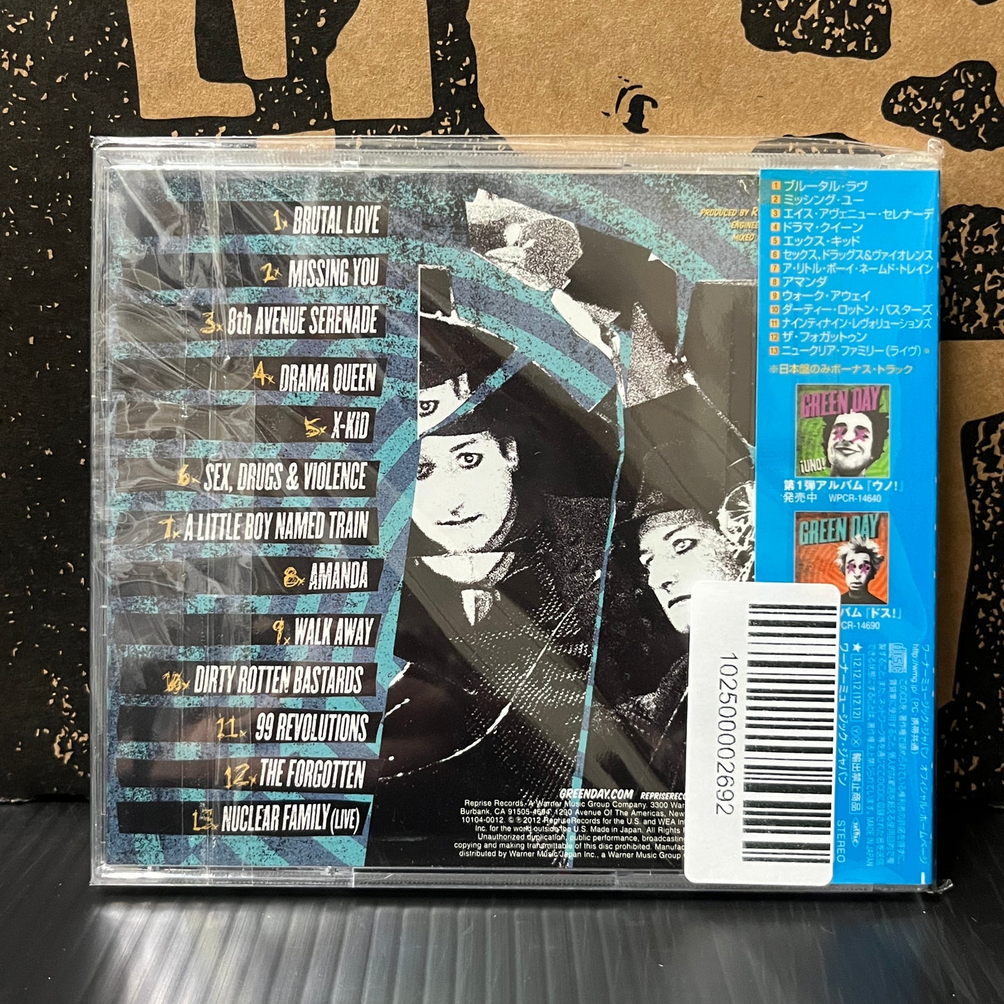 Used CD: Green Day "Tre!" CD (2012 Japanese Press w/ Bonus Track)