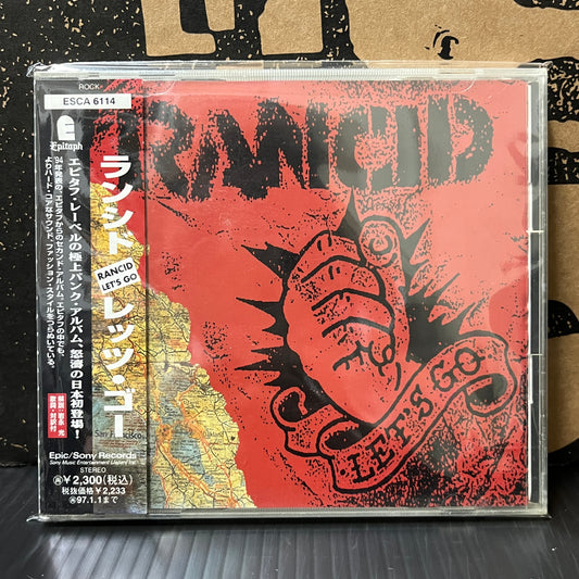 Used CD: Rancid "Let's Go" CD (1995 Japanese Press)