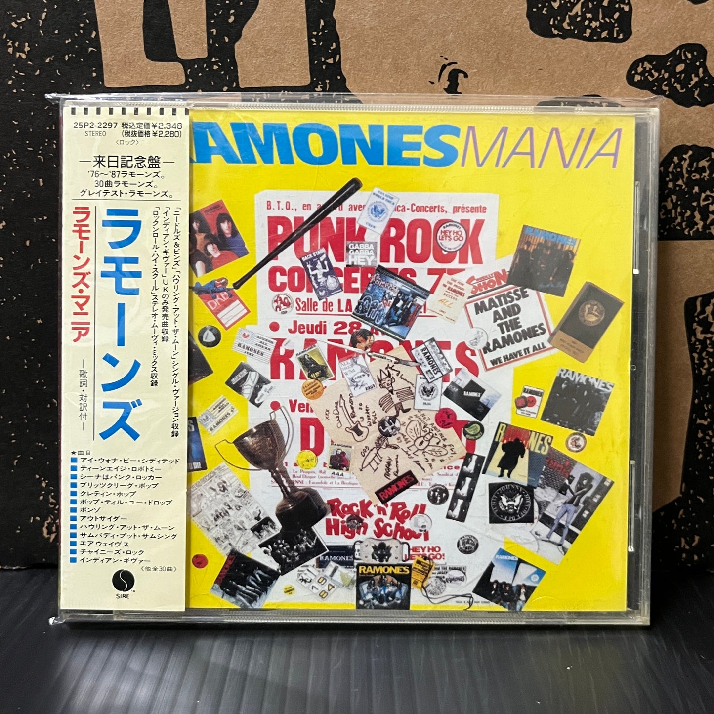 Used CD: Ramones "Ramones Mania" CD (1991 Japanese Press)