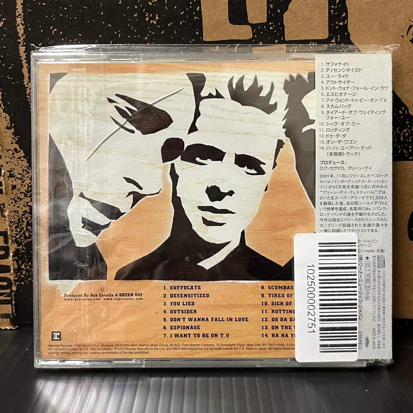 Used CD: Green Day "Shenanigans" CD (2002 Japanese Press)
