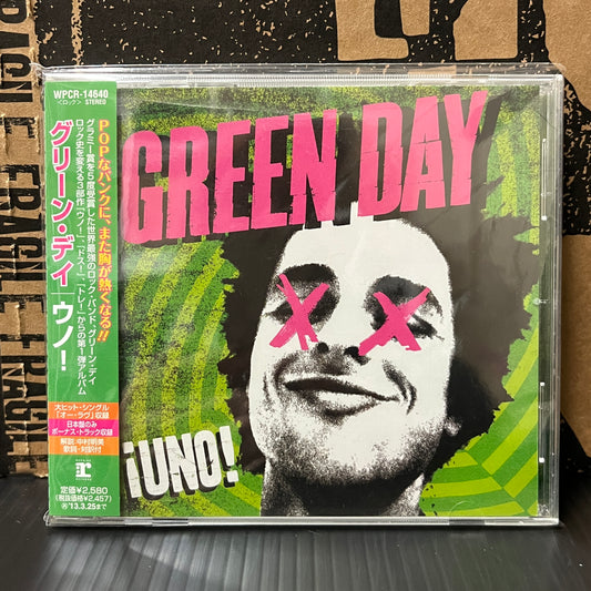 Used CD: Green Day "Uno!" CD (2012 Japanese Press w/ Bonus Track)