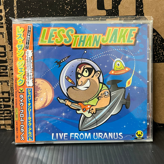 Used CD: Less Than Jake "Live From Uranus" CD (Japan Only Live Album)