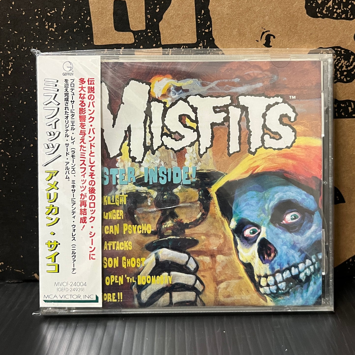 Used CD: Misfits "American Psycho" CD (1997 Japanese Press)