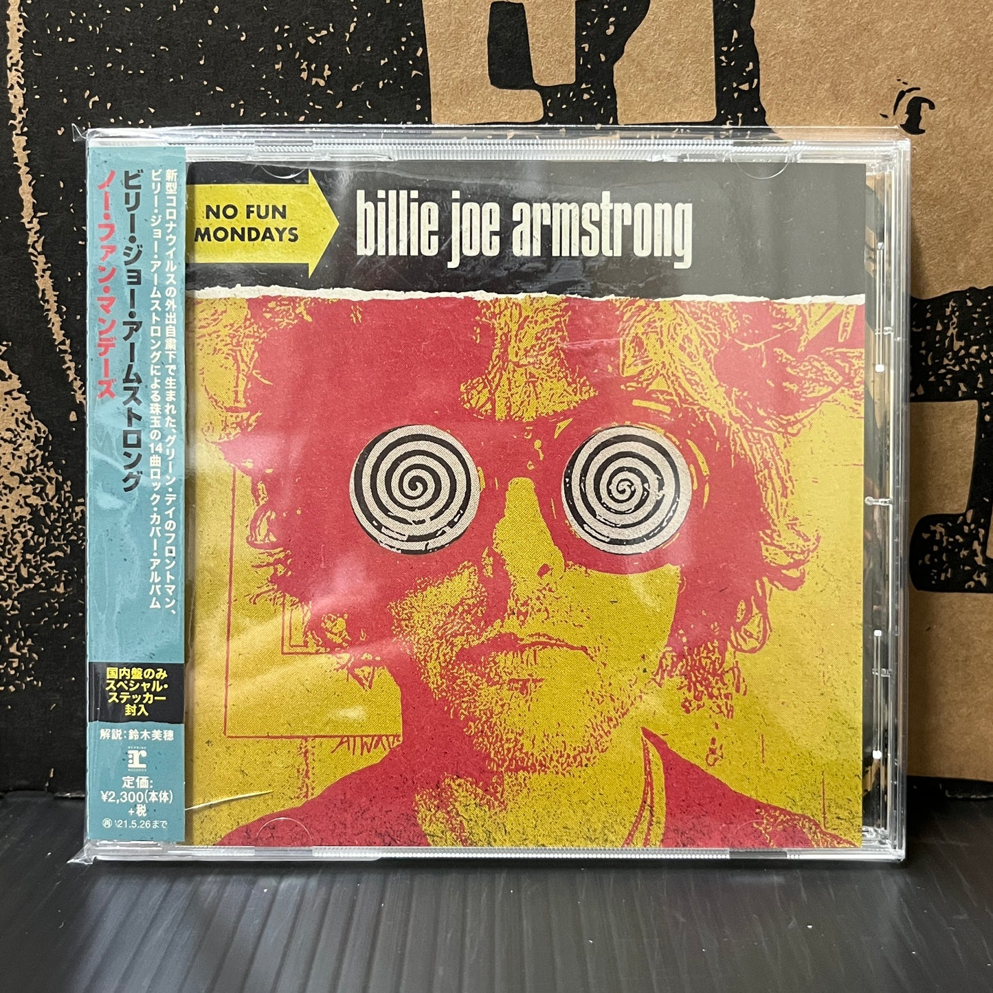 Used CD: Billie Joe Armstrong "No Fun Mondays" CD (2020 Japanese Press)