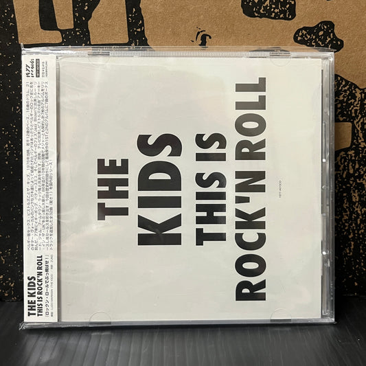 Used CD: The Kids "This Is Rock'n'Roll" CD (2006 Japanese Press)