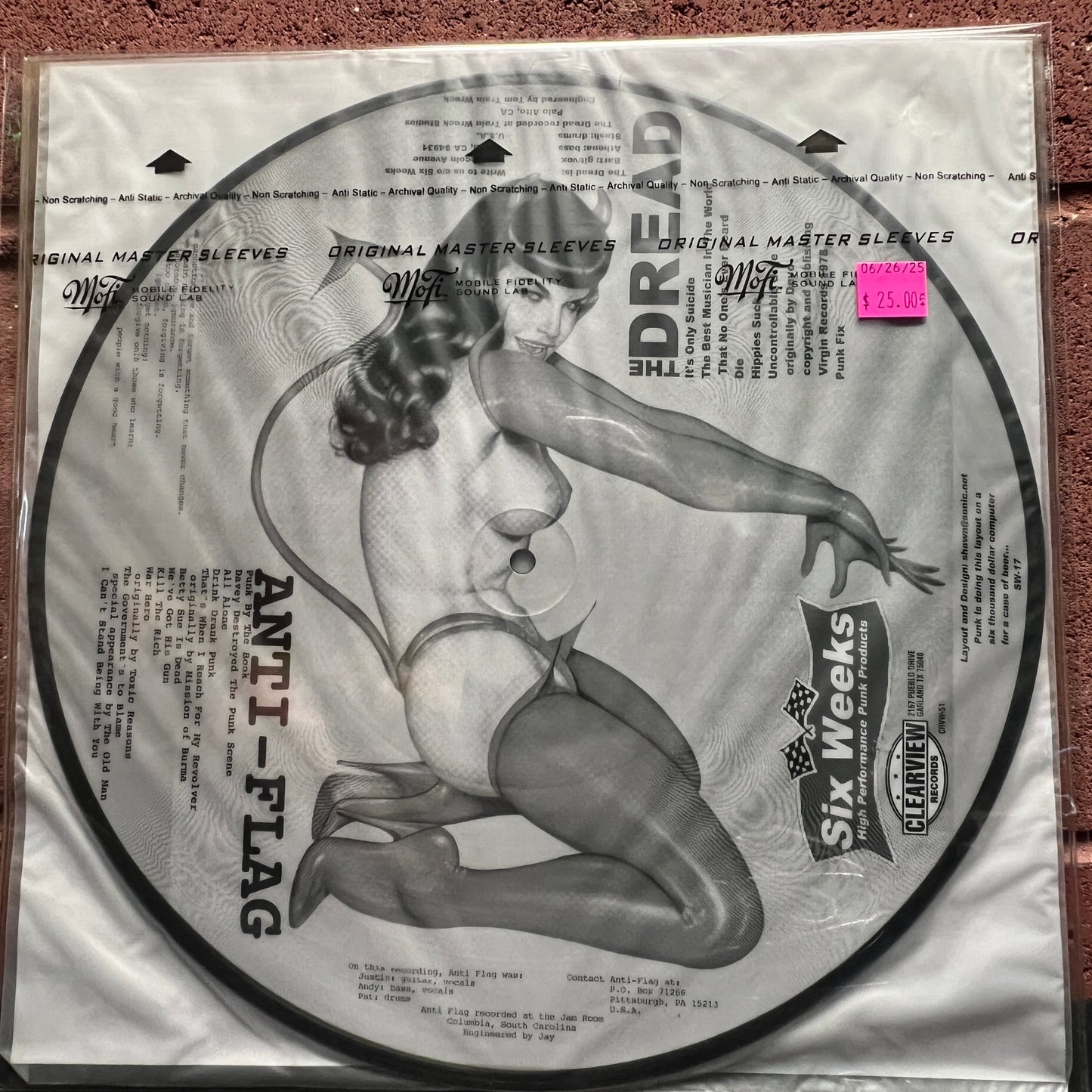 Used Vinyl: Anti-Flag / The Dread "Split" LP (Picture Disc)