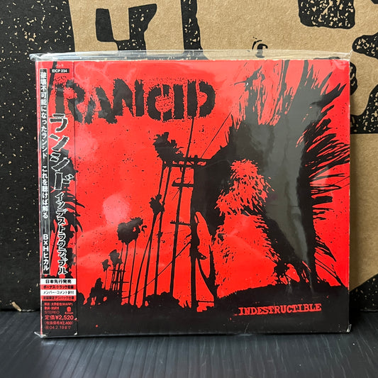 Used CD: Rancid "Indestructible" CD (2003 Japanese Press w/ Bonus Track)