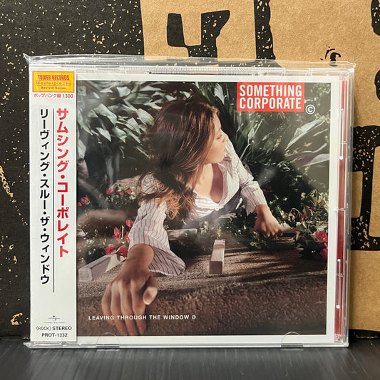 Used CD: Something Corporate "Leaving Through The Window" CD (2021 Japanese Press w/ Bonus Tracks)