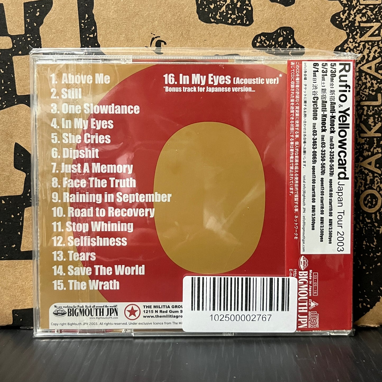 Used CD: Rufio "Perhaps, I Suppose" CD (2003 Japanese Press w/ Bonus Track)