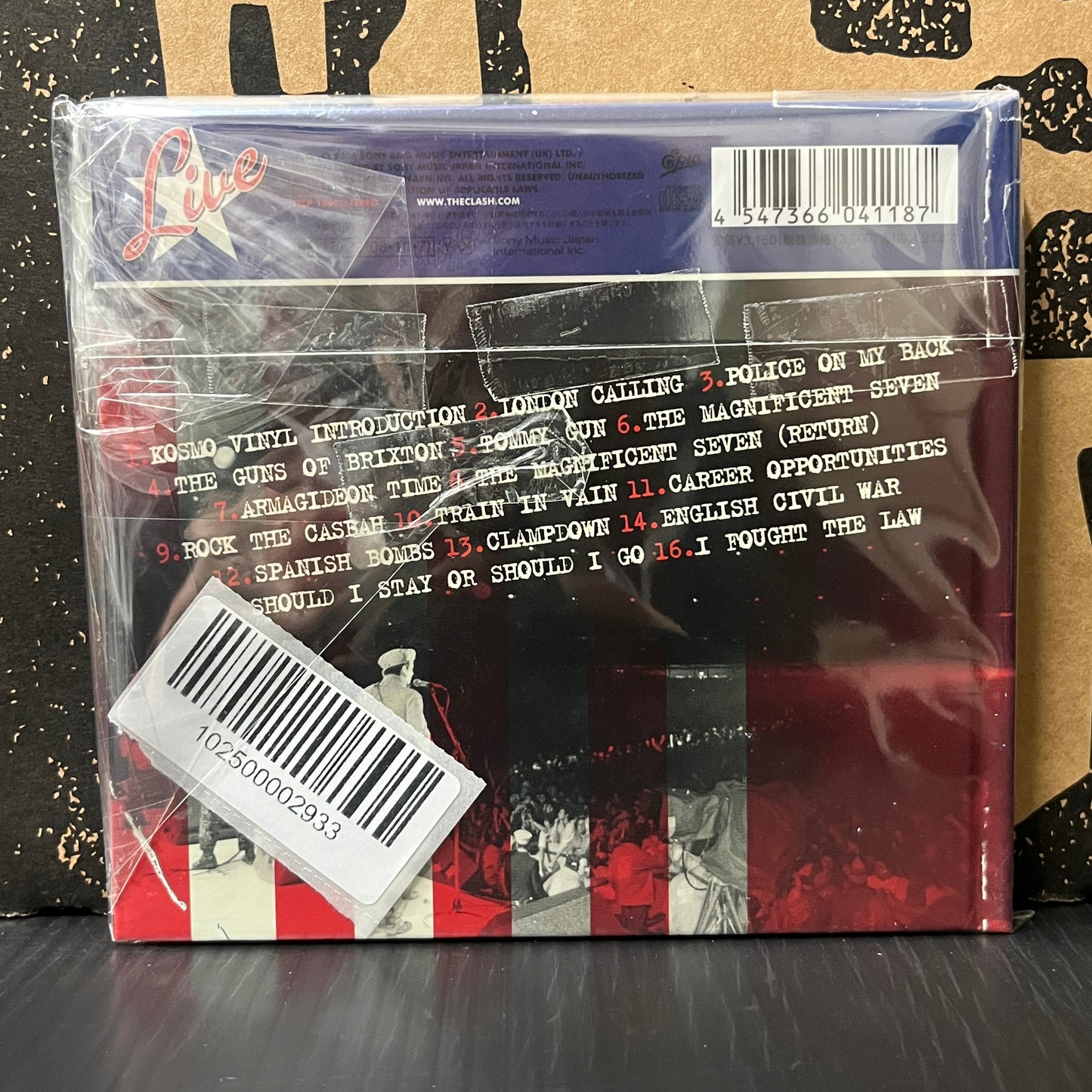 Used CD: The Clash "Live At Shea Stadium" CD (2008 Japanese Press)