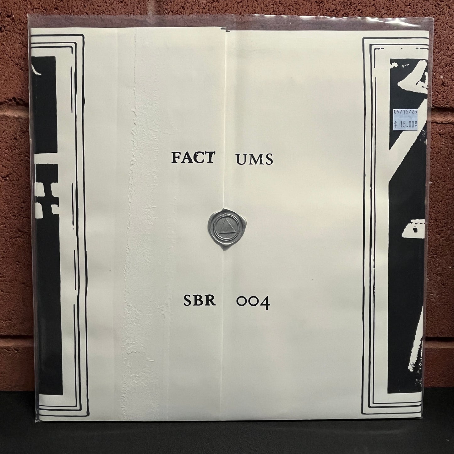 Used Vinyl: Factums "The Sistrum" LP/7"+CD (Limited Edition Press)