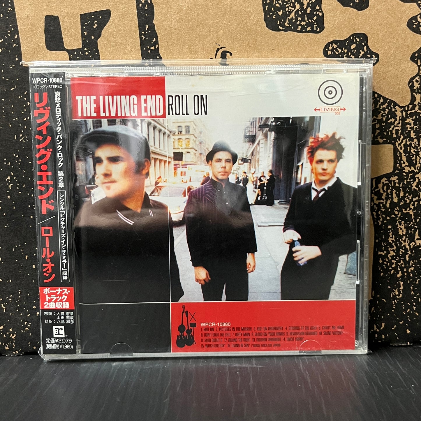 Used CD: The Living End "Roll On" CD (2000 Japanese Press w/ Bonus Track)