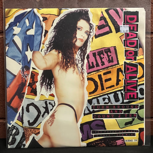 Used Vinyl: Dead Or Alive "Turn Around And Count 2 Ten (The Pearl And Dean "I Love"-BPM Mix)" 12" (1988 UK Press)