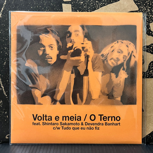 Used Vinyl: O Terno Feat. Shintaro Sakamoto & Devendra Banhart "Volta E Meia" 7" (2019 Japanese Press)