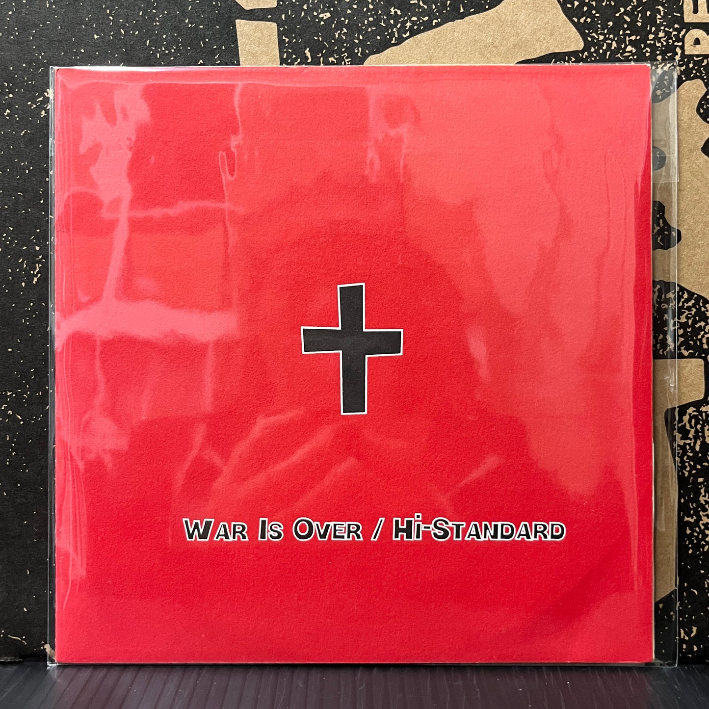 Used Vinyl: Hi-Standard / Wizo "War Is Over / Weihnachten Stinkt!" 7" (1997 Japanese Press)