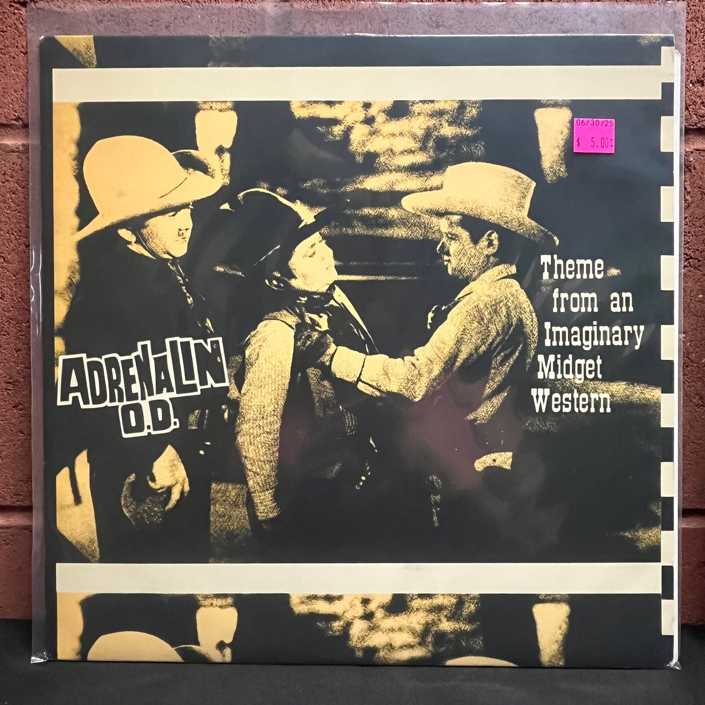 Used Vinyl: Adrenalin O.D. "Theme from an Imaginary Midget Western" 12" EP