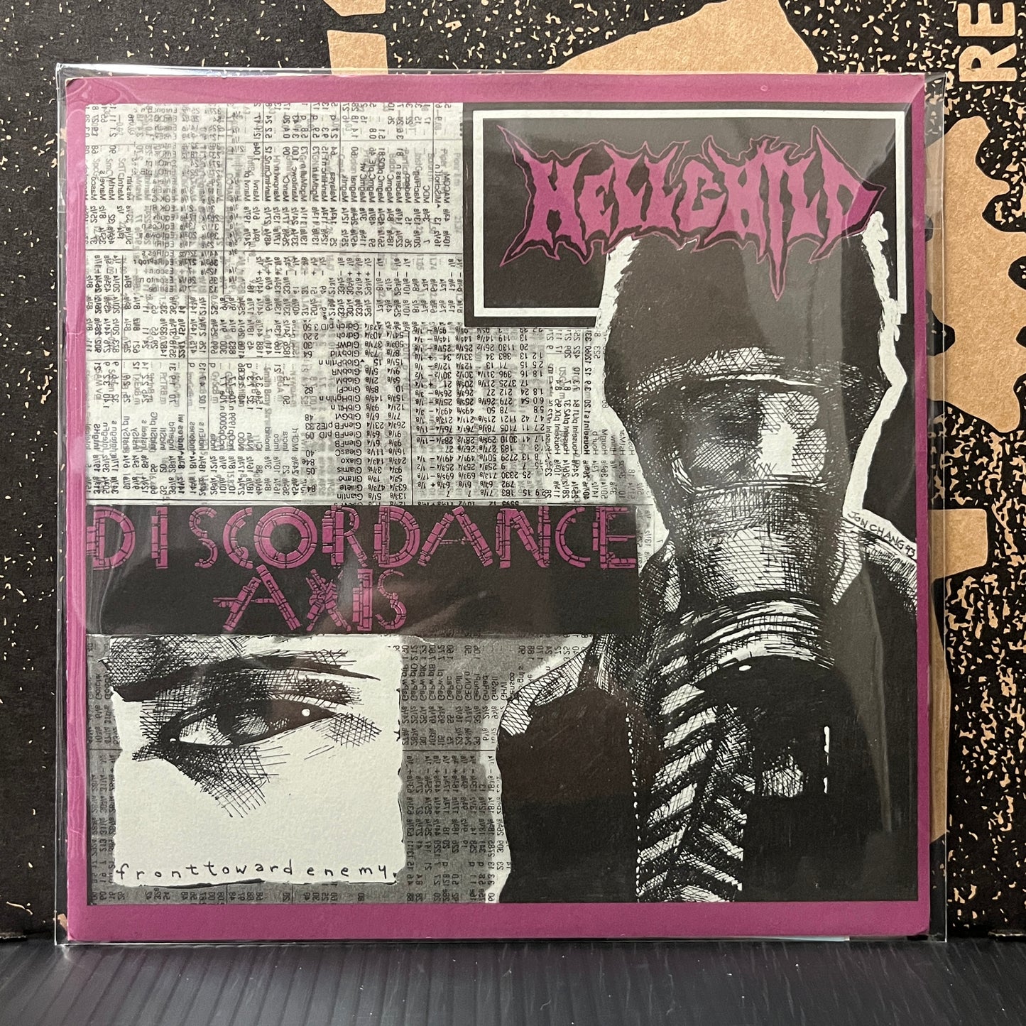 Used Vinyl: Discordance Axis / Hellchild "Split" 7" (Japanese Press)