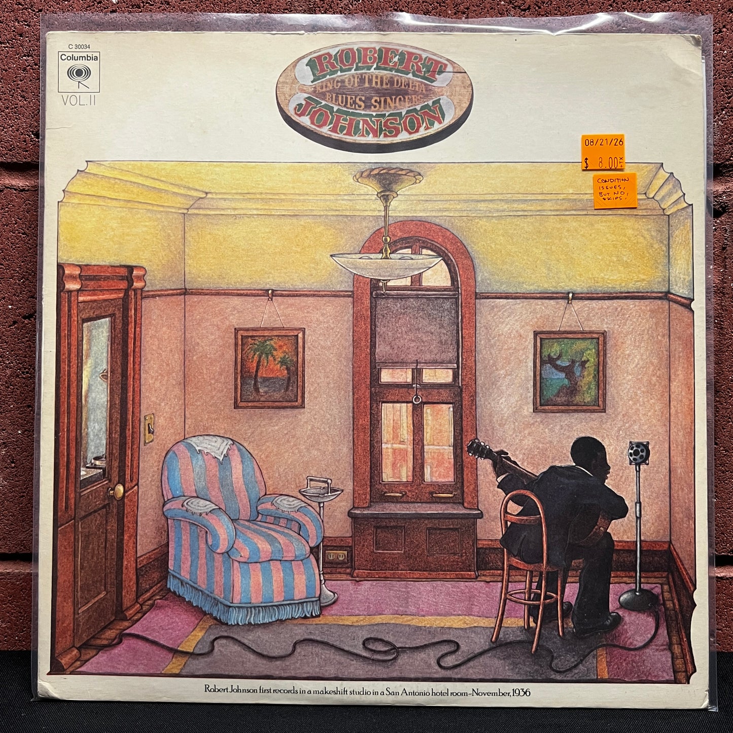 Used Vinyl: Robert Johnson "King of the Delta Blues Singers Vol. II" LP