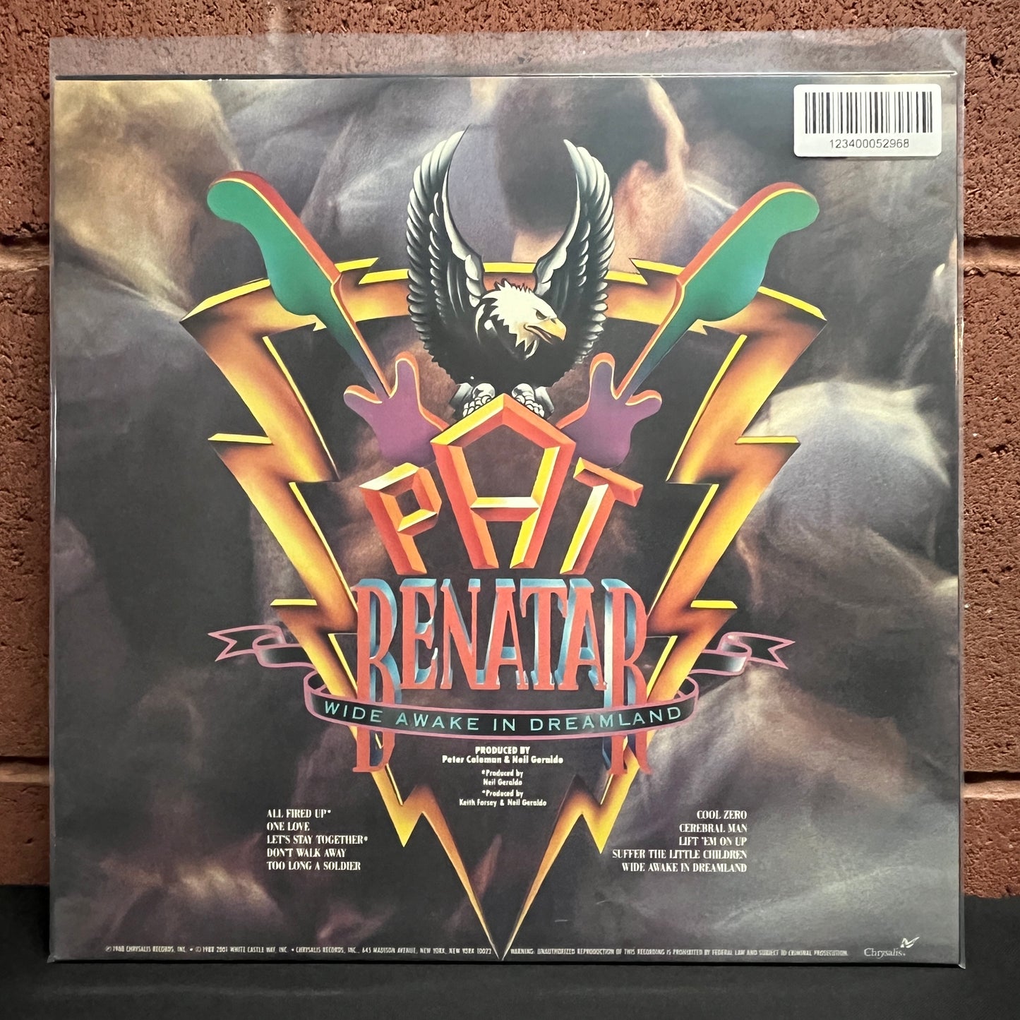 Used Vinyl: Pat Benatar "Wide Awake In Dreamland" LP